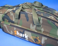 Rybárska taška trojkomorová camou